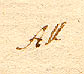 Cerastium manticum L., närbild av Linnés text