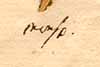Rhamnus alaternus L., close-up of Linnaeus' text