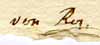 Stipa pennata L., close-up of Linnaeus handwriting
