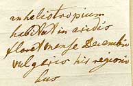 K&ouml;nig's handwriting
