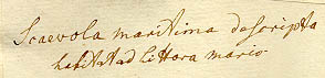 K&ouml;nig's handwriting